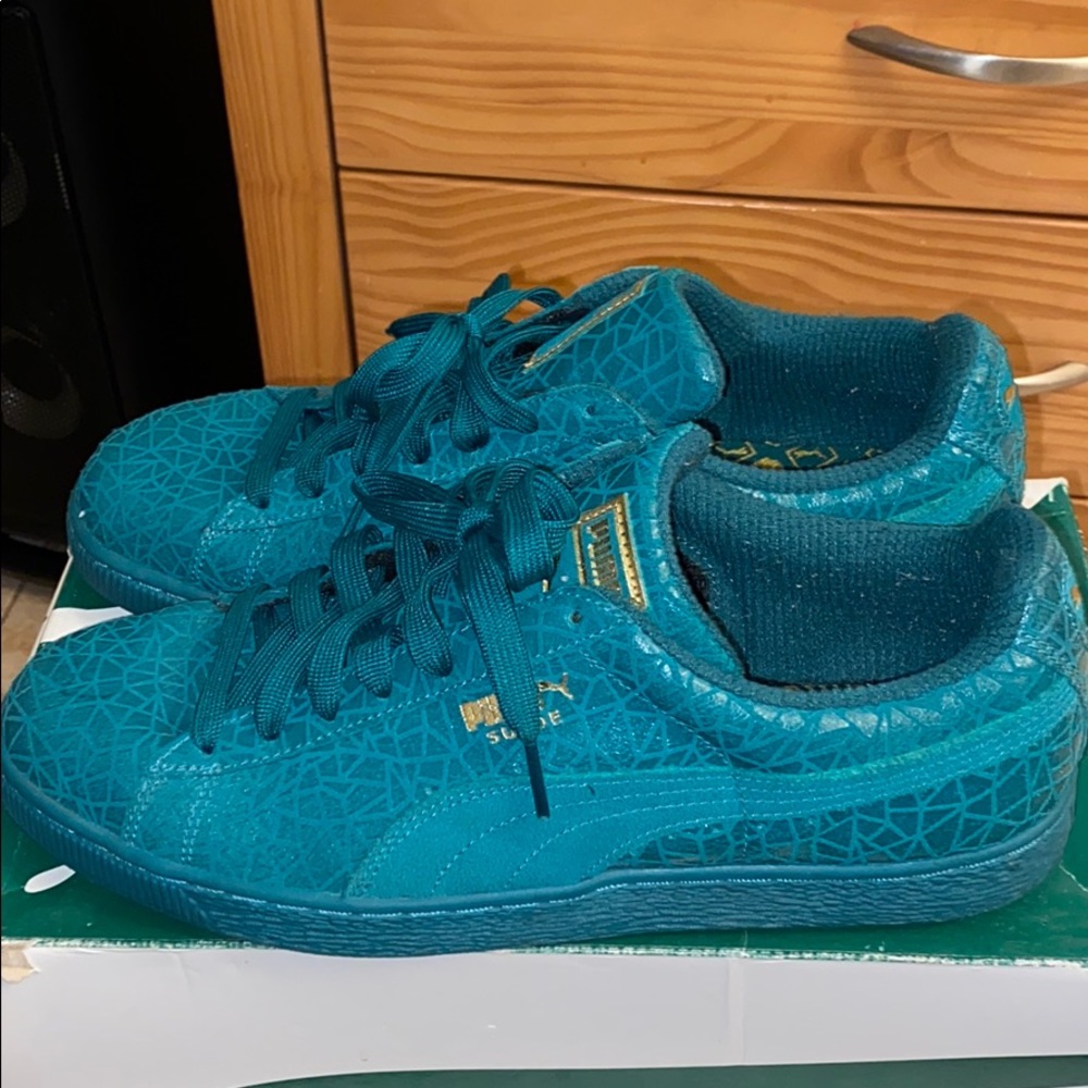 Puma Suede Money Green